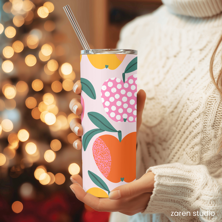 Tumbler 20oz – Apple Pop | Bubble Pop Collection