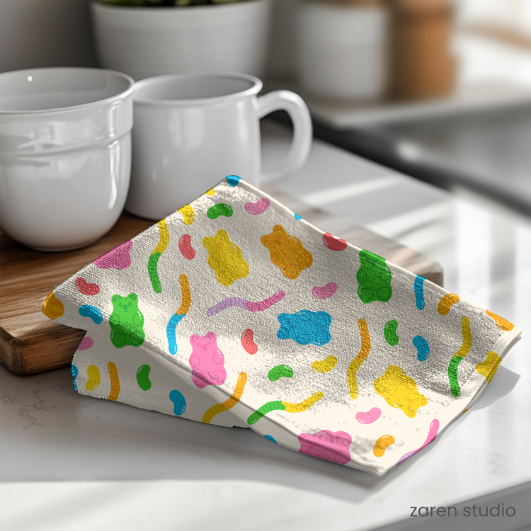 Fun Towel – Candy Critters | Bubble Pop Collection