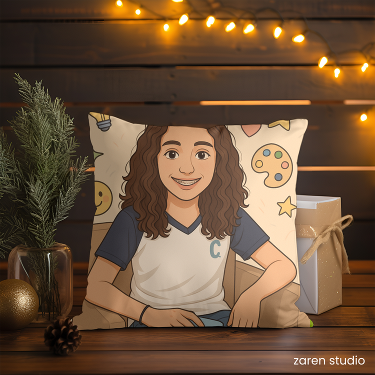 Cartoon Pillow – Premium | Gift Toon Collection