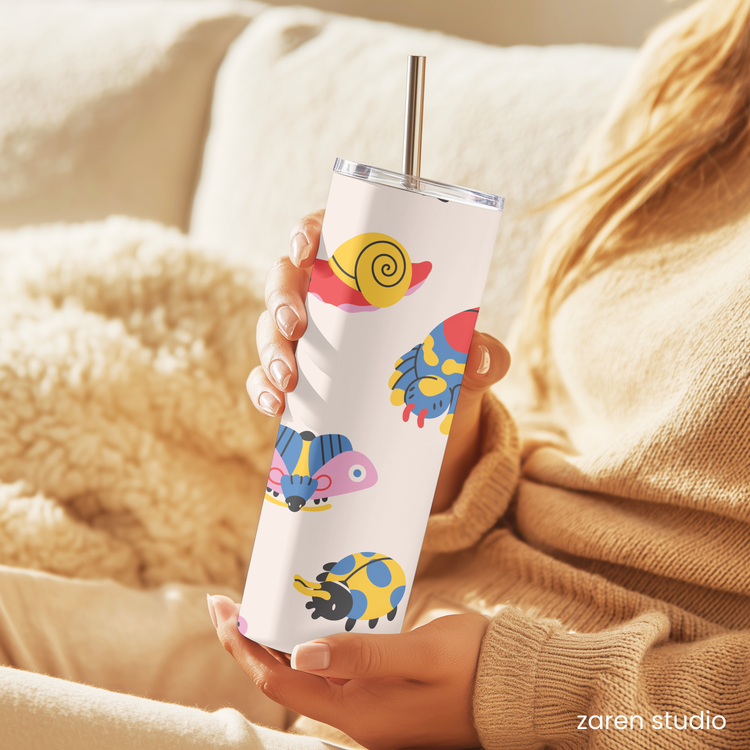 Tumbler 20oz – Bugsy Parade | Bubble Pop Collection