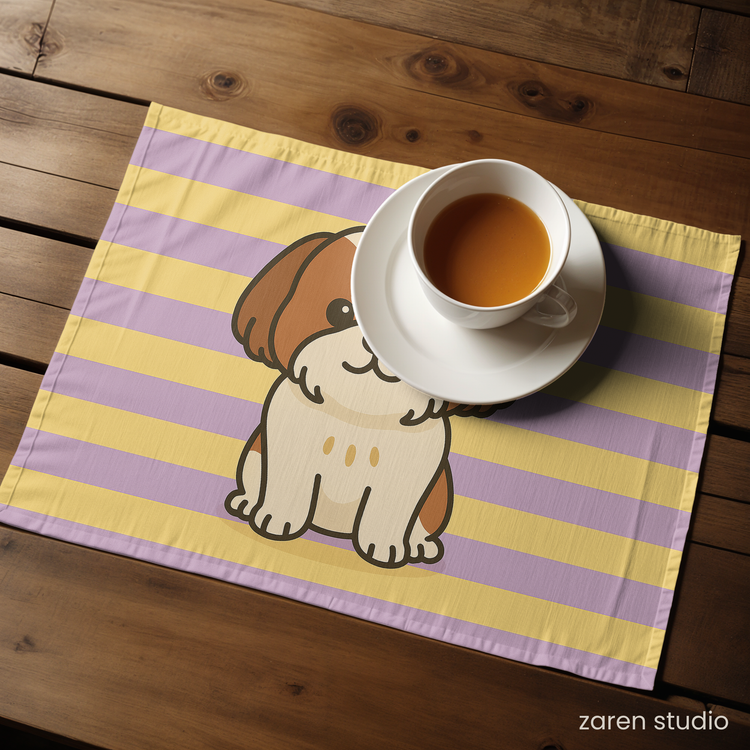 Placemat Set of 2 – Pérola | Puppy Pie Collection