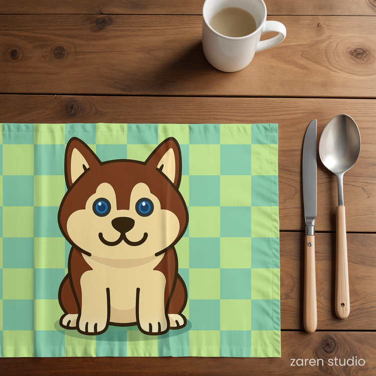Placemat Set of 2 – Jaspe | Puppy Pie Collection