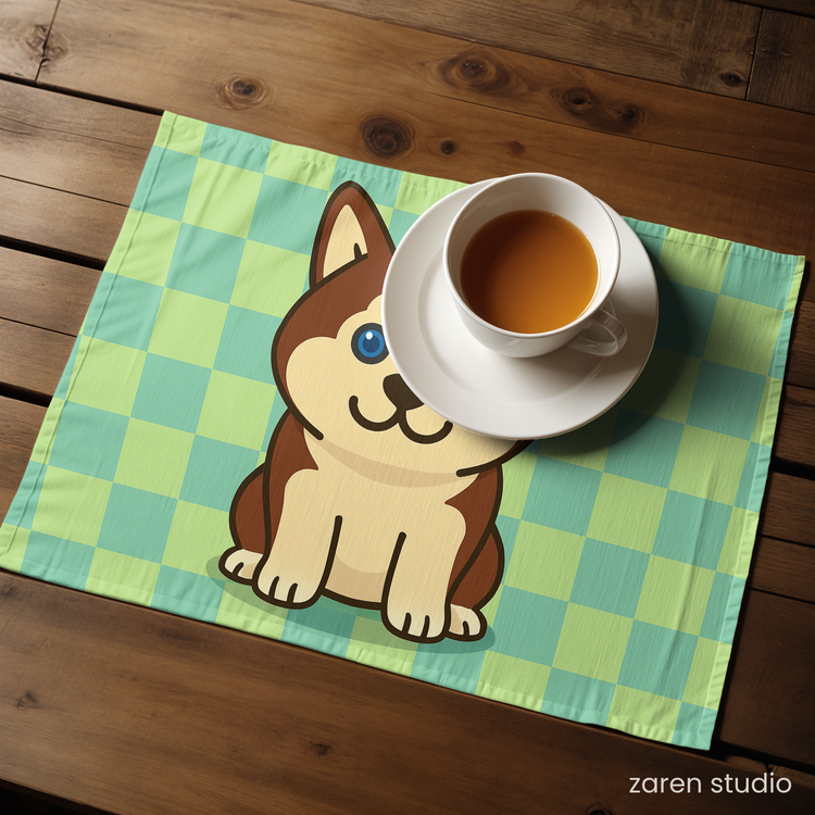 Placemat Set of 2 – Jaspe | Puppy Pie Collection