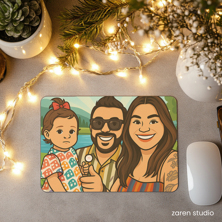 Cartoon Mouse Pad – Premium | Gift Toon Collection