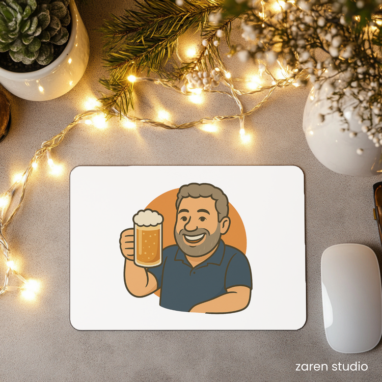 Cartoon Mouse Pad – Simple | Gift Toon Collection