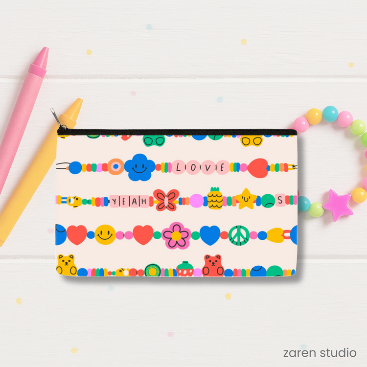 Zipper Pouch – Bead It Up! | Bubble Pop Collection