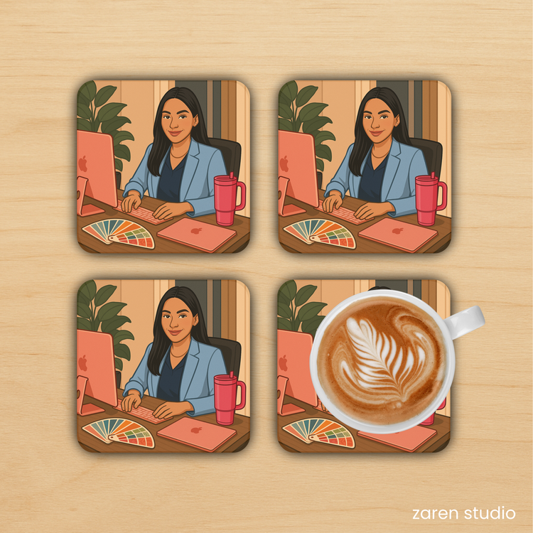 Cartoon Coaster – Premium | Gift Toon Collection