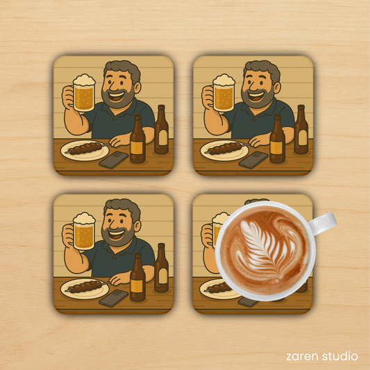 Cartoon Coaster – Premium | Gift Toon Collection