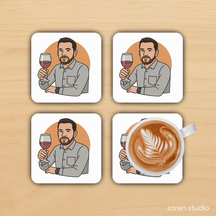 Cartoon Coaster – Simple | Gift Toon Collection