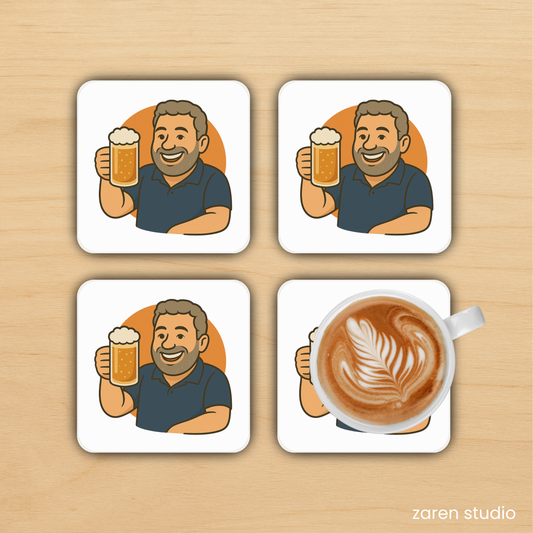 Cartoon Coaster – Simple | Gift Toon Collection