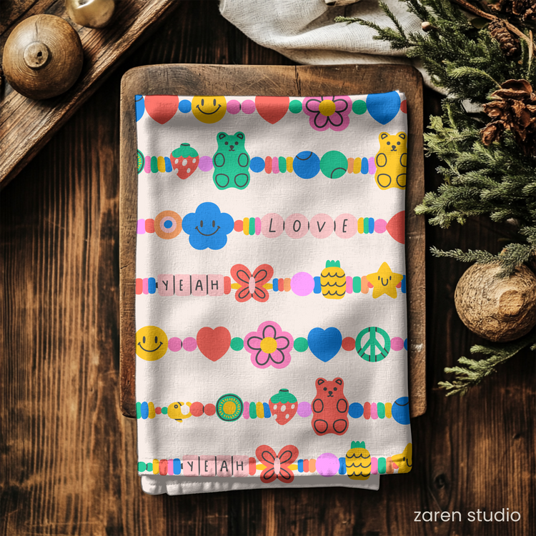 Fun Towel – Bead It Up! | Bubble Pop Collection