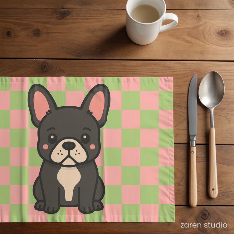 Placemat Set of 2 – Rubi | Puppy Pie Collection