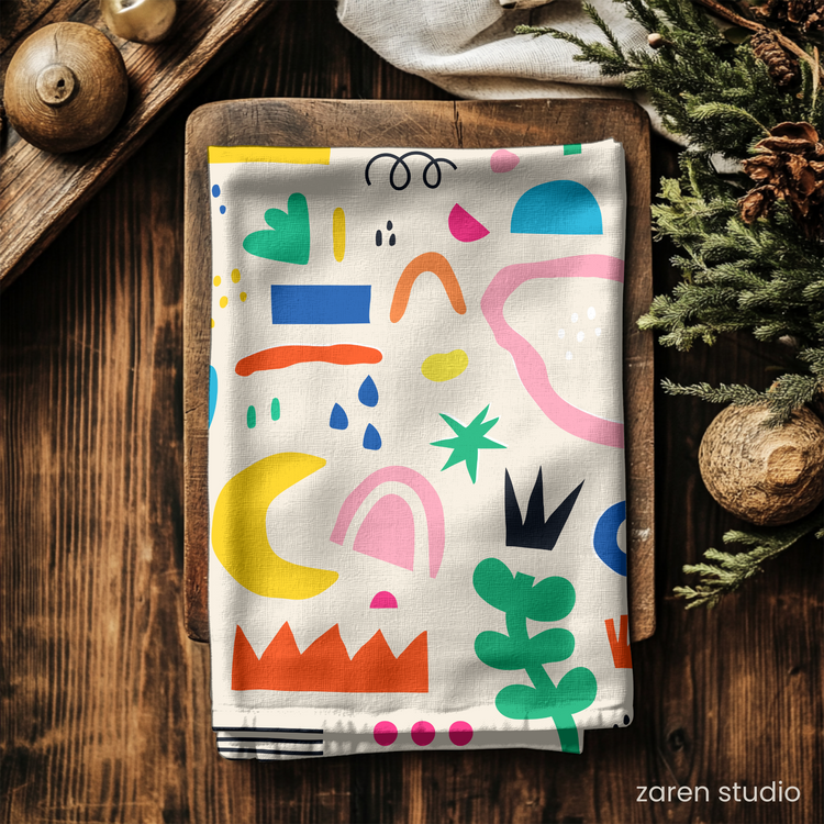Fun Towel – Doodle Fiesta | Bubble Pop Collection