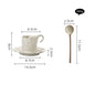 Fashion Personalized Pleated Coffee Cup Dish Set