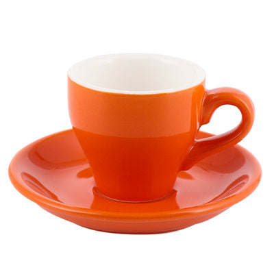 Restaurant Set Coffee Cup and Dish Ceramics Elegance