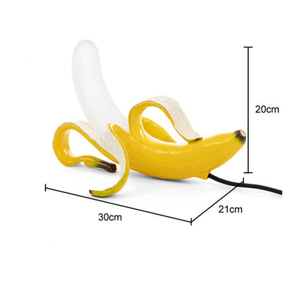 Post Modern Creative Banana Table Lamp Design