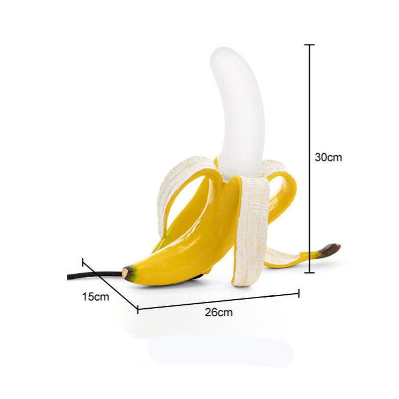 Post Modern Creative Banana Table Lamp Design