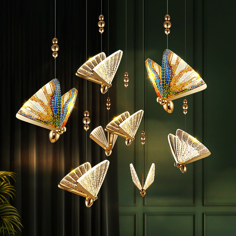 Butterfly Chandelier for Dining Hall and Staircase