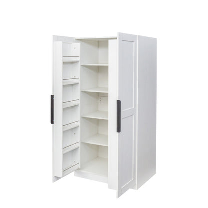 Elegant Kitchen Storage Cabinet Solution for Home