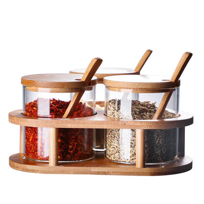 Set Kitchen Household Seasoning Jar