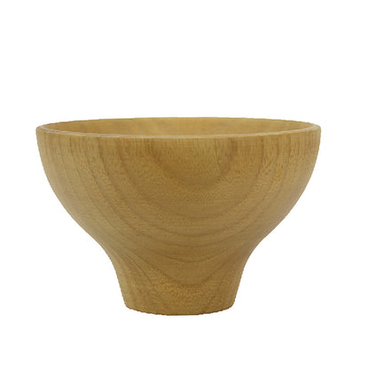 Japanese Jujube Wooden Bowl for Rice and Soup