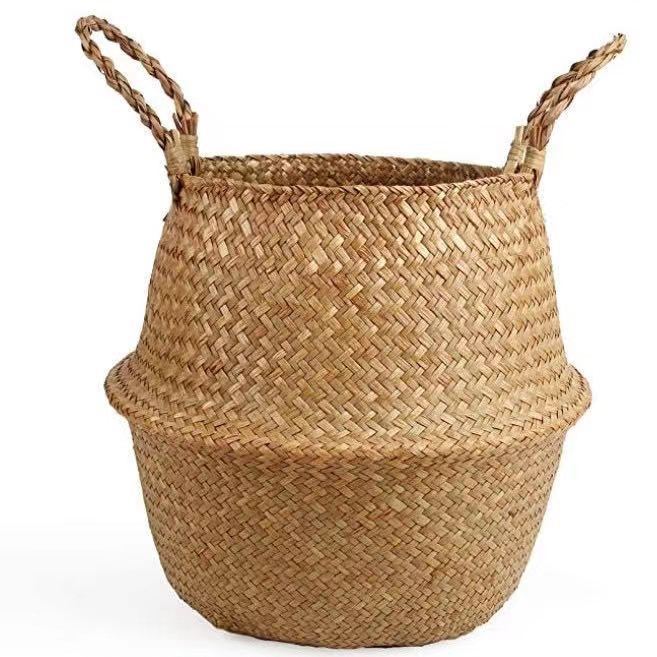 Nordic Style Hand-woven Seagrass Basket