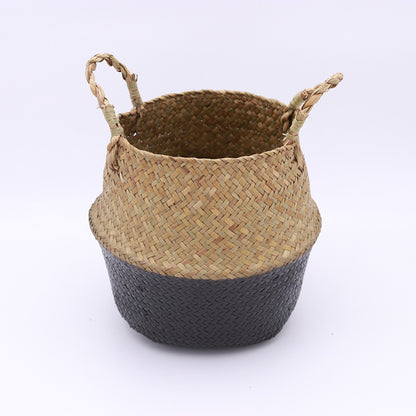 Nordic Style Hand-woven Seagrass Basket