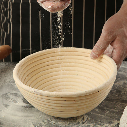 Indonesian Rattan European-Style Round Bread Basket