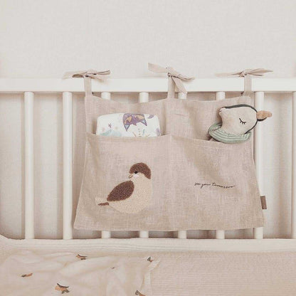 Multi-purpose Storage And Storage Bag Hanging Beside The Bed