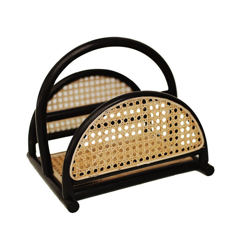 Nordic Simple Rattan Magazine Rack