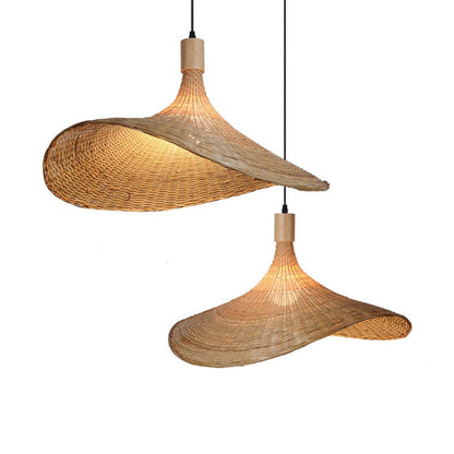 Bamboo Chandelier New Japanese Style Lamps Design