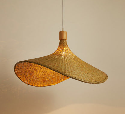 Bamboo Chandelier New Japanese Style Lamps Design