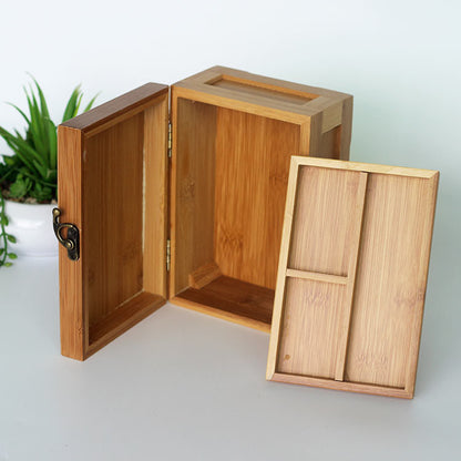 Exquisite Wooden Storage Box for Handicraft Ornaments