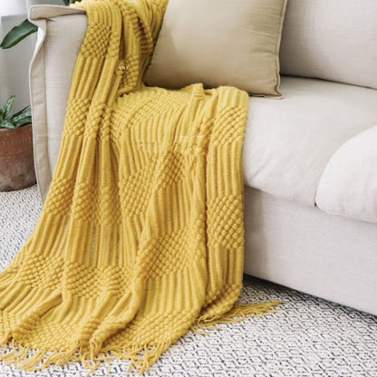 Home Fashion Nordic Sofa Blanket in Various Colors