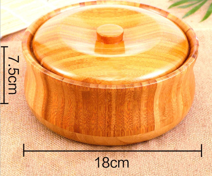 Eco-Friendly Bamboo Bowl for Everyday Use