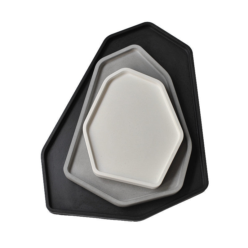 Cement Tray Nordic Tray for Stylish Serving