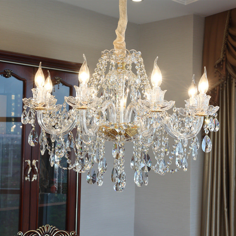 Luxury Crystal Chandelier For Elegant Living Rooms