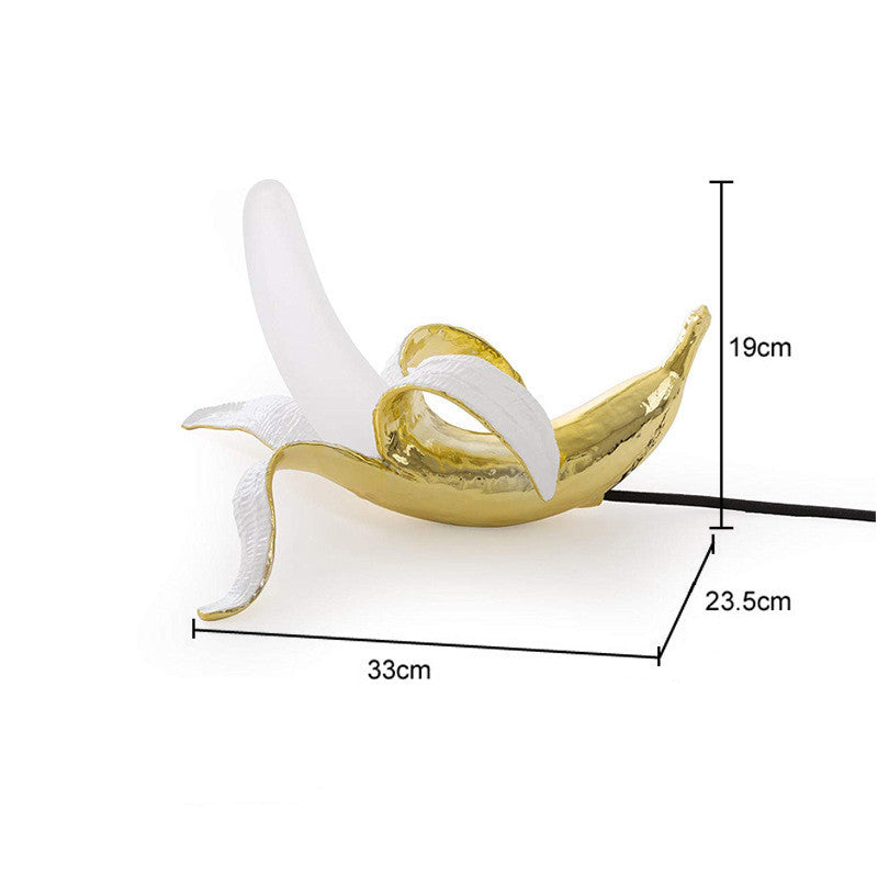 Post Modern Creative Banana Table Lamp Design