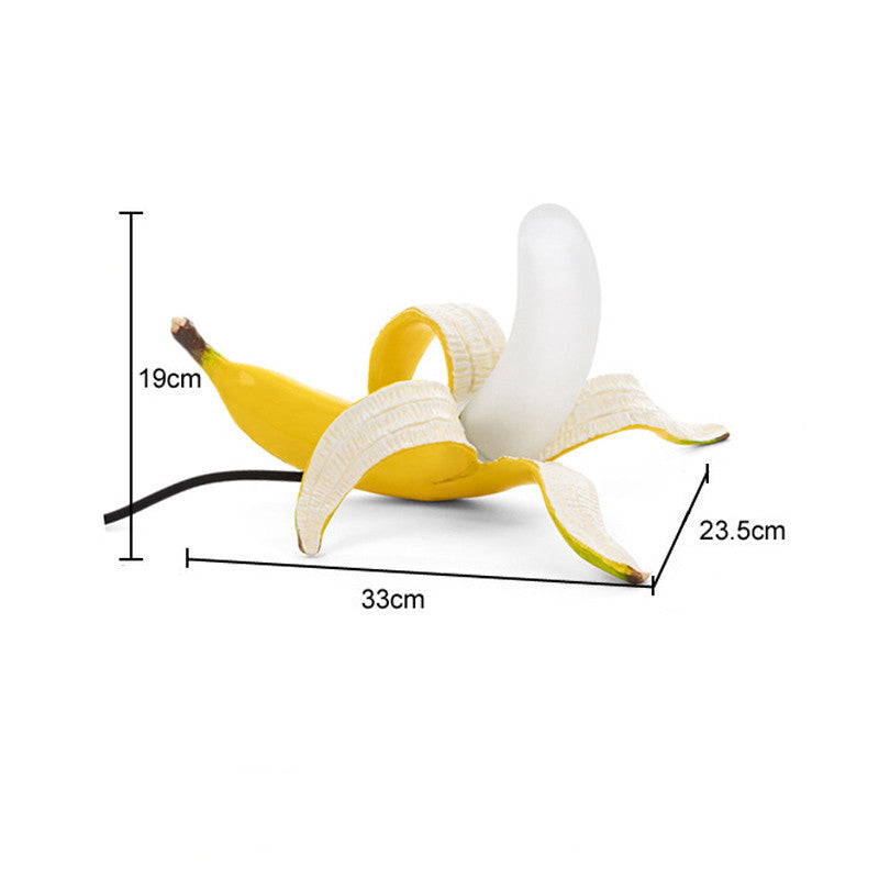 Post Modern Creative Banana Table Lamp Design