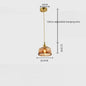 Southeast Asian Retro Art Creative Brass Chandelier