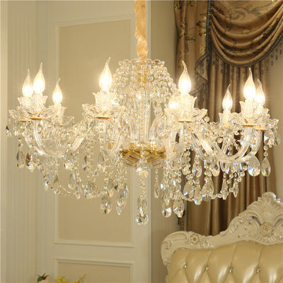 Luxury Crystal Chandelier For Elegant Living Rooms