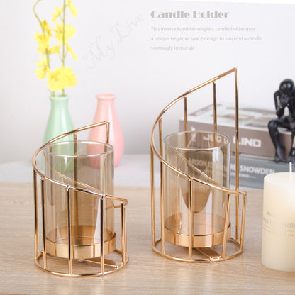 Nordic geometric candlestick