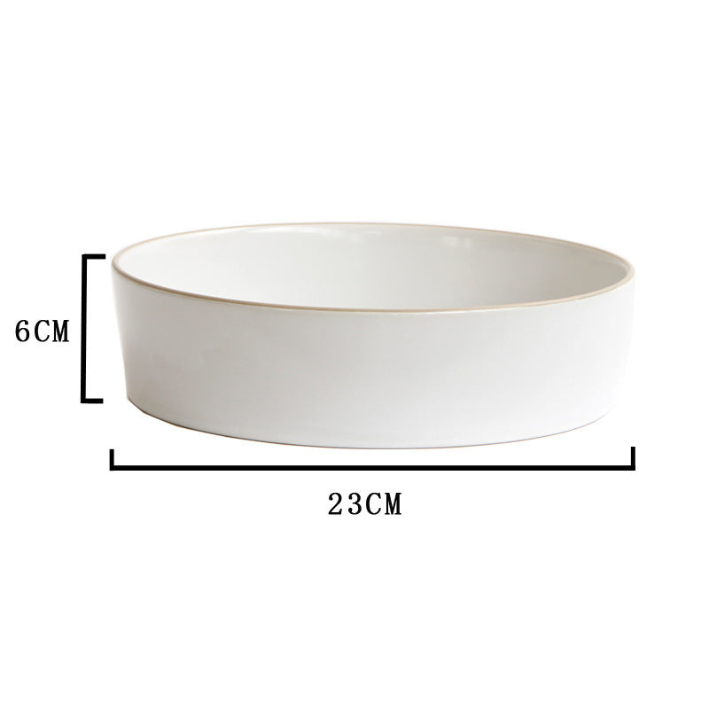 Nordic household tableware baking bowl