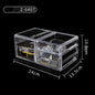 Cosmetic Storage Box with Transparent Drawer Acrylic