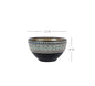 Painted Ceramic Eating Bowl Household Soup Bowl