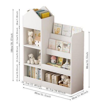 Wooden Toy Storage Organizer Cabinet