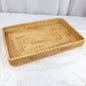 Rattan Tray Desktop Storage Woven Basket