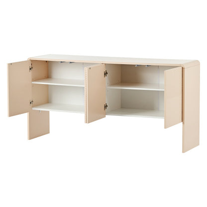 Minimalist Style 60-inch Large Storage Sideboard