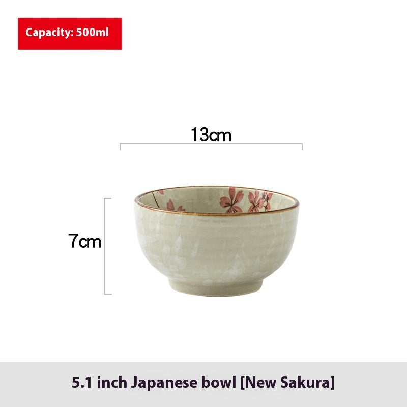 Ceramic Breakfast Bowl for Household Noodles