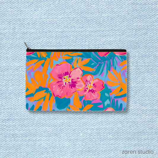 Floral Pouch – Wild Orchid | Bloom & Lush Collection